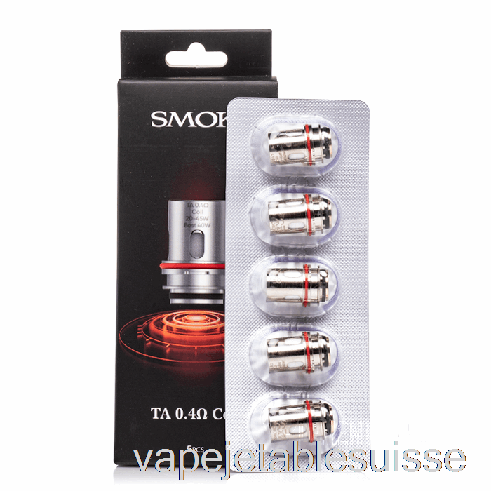 Vape Suisse Smok Ta Bobines De Remplacement Bobines 0.4ohm Ta